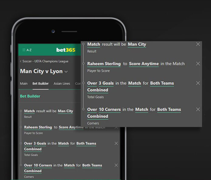 Place bets at Bet365.
